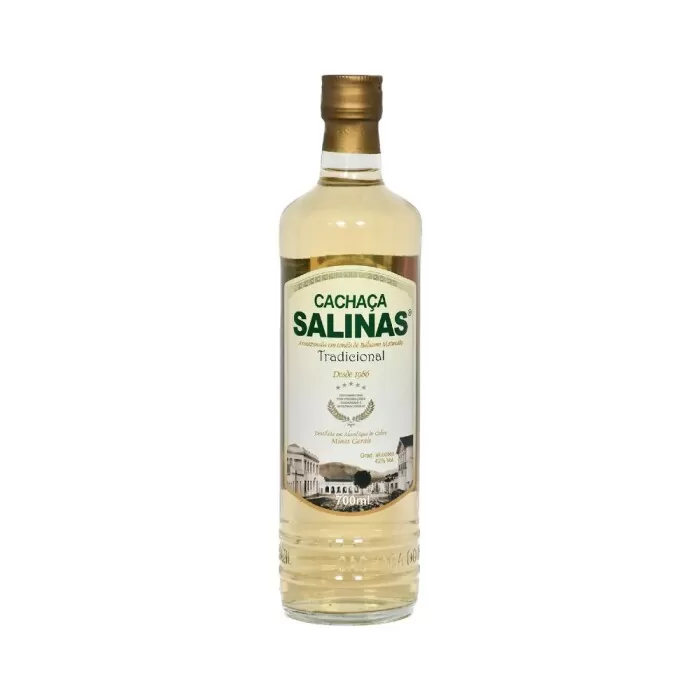 Cachaça Salinas Tradicional Garrafa 700Ml