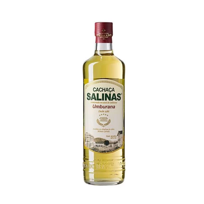 Cachaça Salinas Umburana Garrafa 700ML