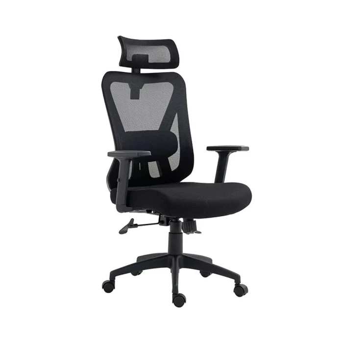 Cadeira De Escritório Comfort Multi Ga231 C/ Tela Mesh Preta