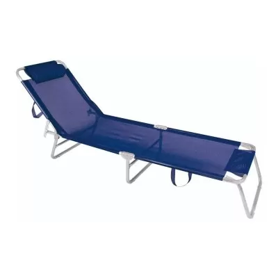 Cadeira Espreguiça Azul Royal Bel 414702 Novo
