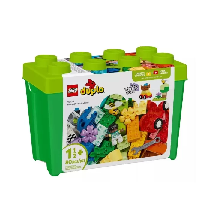 Caixa De Lego Duplo De Carros E Caminhões Brick Box