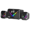 Caixa De Som Gamer Multimidia Speaker Rgb Cx004 Bright