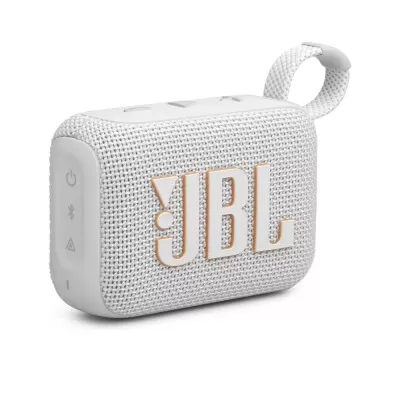 Caixa De Som Jbl Go 4 Cor Branca A Prova D'água Bluetooth