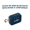 Caixa De Som Portátil Bluetooth IPX6 10W Azul Imenso X34