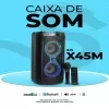 Caixa De Som Portátil Rgb 20W Cor Preta Ims-x45m Imenso