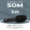 Caixa De Som Portátil Sem Fio 5W Cor Preto Ims-x21 Imenso