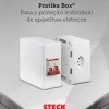 Caixa Sobrepor Tomaca 20A + Disj Pratika Box 16A Novo