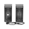 Caixa de Som Pegasus com LED USB/P2 CX002 Bright Novo