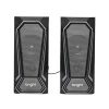 Caixa de Som Pegasus com LED USB/P2 CX002 Bright Novo