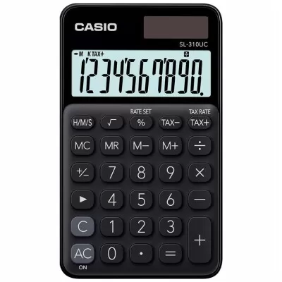 Calculadora De Bolso Casio 10 Digitos Casio Preta