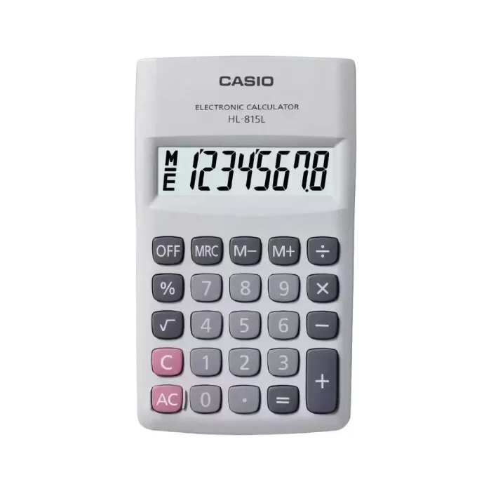 Calculadora De Bolso Com 8 Dígitos Hl815 Branca Casio