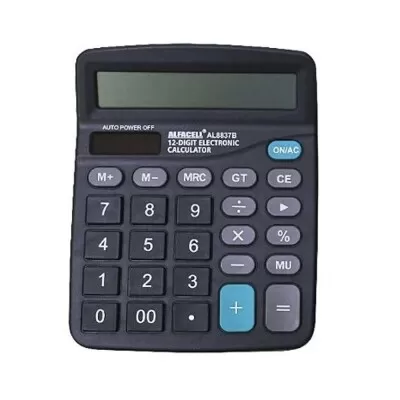 Calculadora De Mesa 12 Digitos Al8837B Alfacell Novo