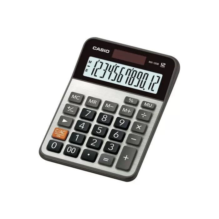 Calculadora De Mesa 12 Digitos Preta Casio Novo