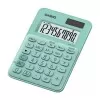 Calculadora De Mesa Mini Com 10 Dígitos Solar Azul Casio