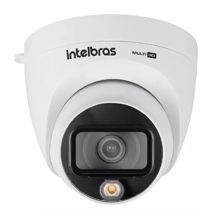 Câmera De Segurança Dome Ip Vip 1220D G4 Intelbras Branca