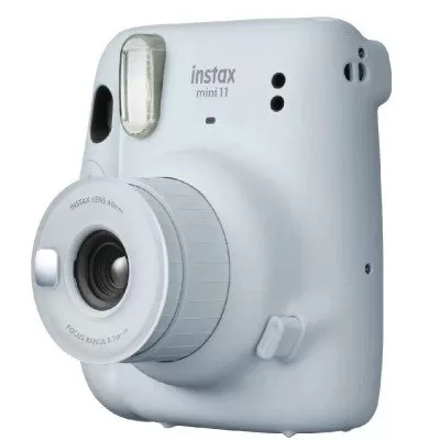 Câmera Instax Mini 11 Fujifilm Branca Flash Automático