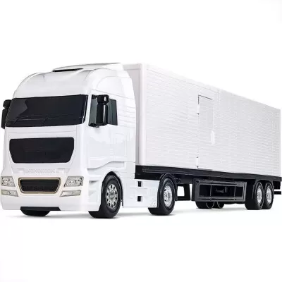 Caminão Diamond Truck Baú Branco Roma Novo