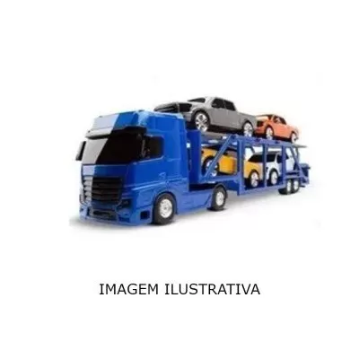 Caminhão Cegonheira Petroleum Azul Ref.1470