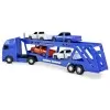 Caminhão Cegonheira com 4 carros Voyager Roma Azul Novo