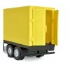 Caminhão Diamond Truck Baú Amarelo Roma Novo