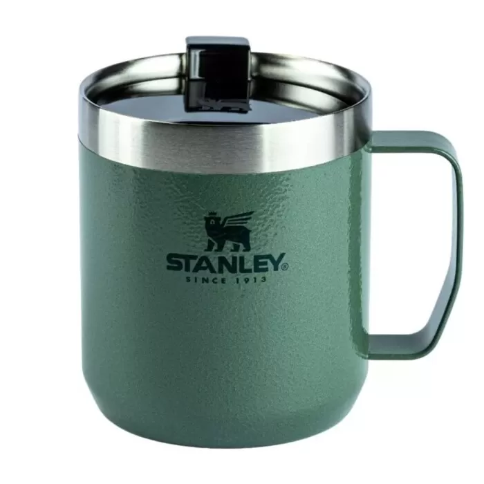 Caneca Térmica Mug Camp Stanley Cor Verde Hammertone 354ml