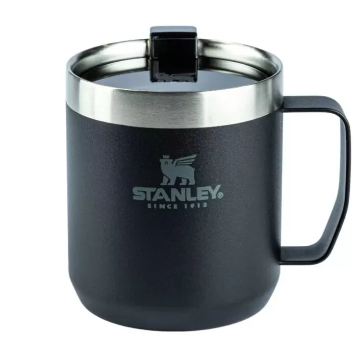 Caneca Térmica P/ Acampamento Mug Matte Black Stanley 354ml