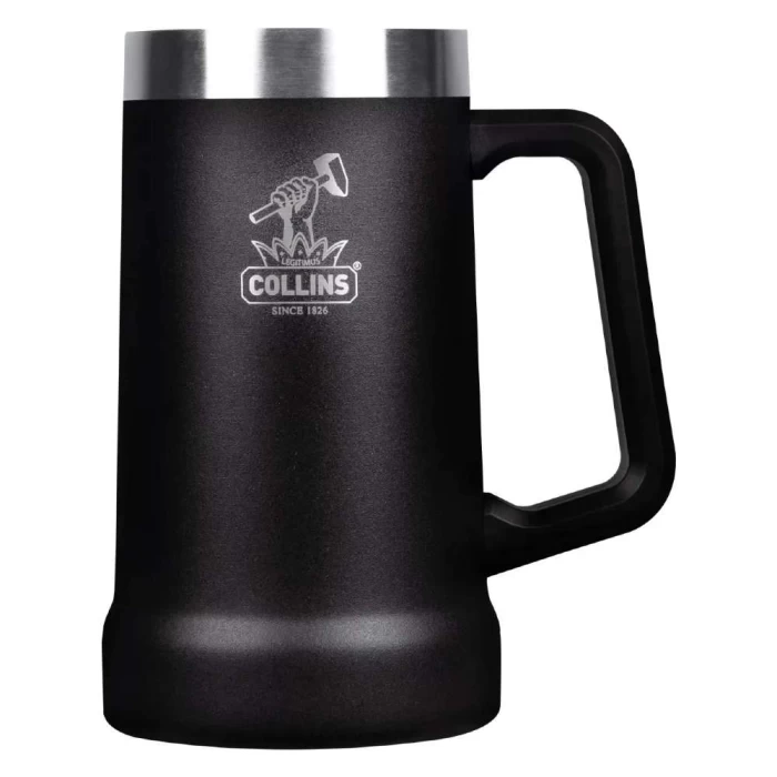 Caneca Térmica Preta 709ML 239290 Collins