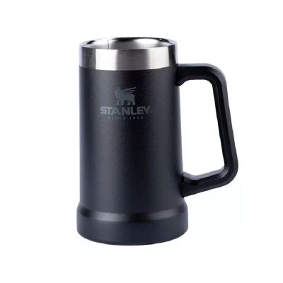 Caneca Térmica Stanley Adventure Beer Matte Black 709ml