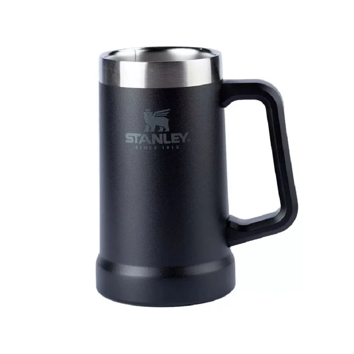 Caneca Térmica Stanley Adventure Beer Matte Black 709ml