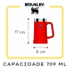 Caneca Térmica Stanley Adventure Cerveja Flame Red 709ml