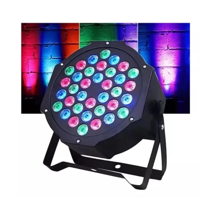 Canhão De Luzes Para Festa Com Entrada USB 36 Leds X-Cell