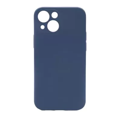 Capa Customic Soft Touch Azul Compatível Com Iphone 13