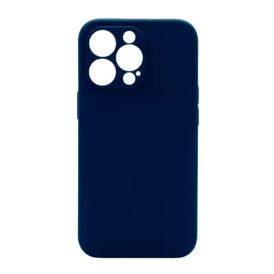 Capa Customic Soft Touch Azul Compatível Com Iphone 13 Pro