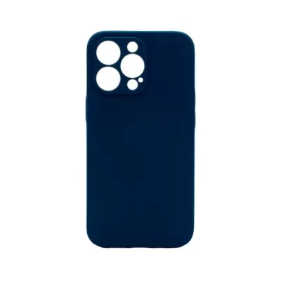 Capa Customic Soft Touch Azul Compatível Com Iphone 14 Pro