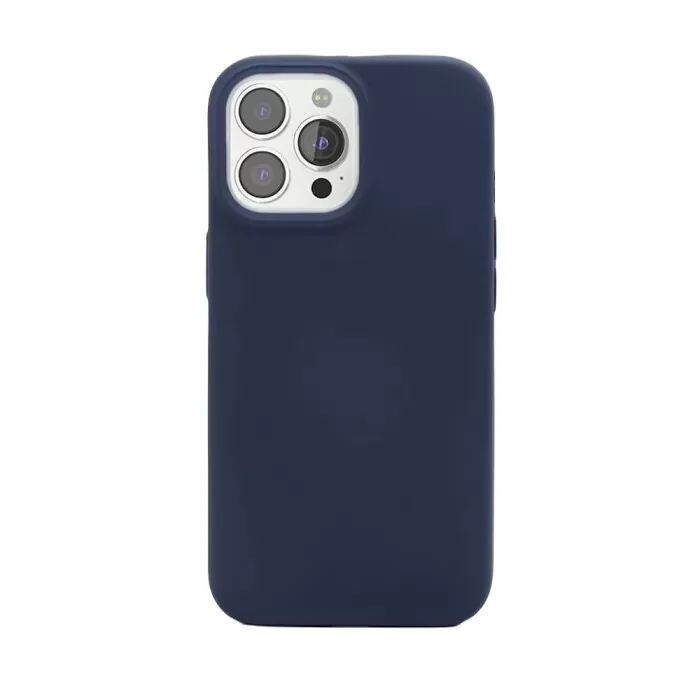 Capa Customic Soft Touch Azul Compatível Iphone 13 Pro Max