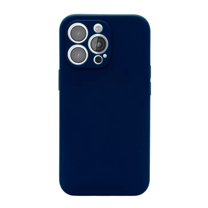 Capa Customic Soft Touch Azul Compatível Iphone 14 Pro Max