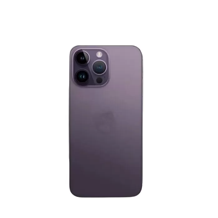 Capa De Vidro Fosco Roxo Deep compatível Com Iphone 13