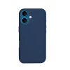 Capa Para Celular Compatível Iphone 16 Azul Escuro