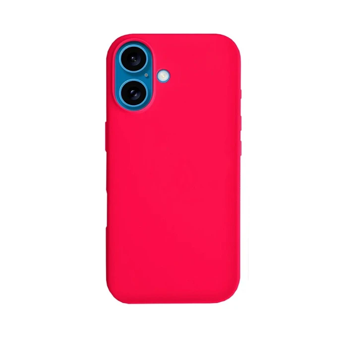 Capa Para Celular Compatível Iphone 16 Rosa Neon