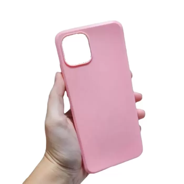 Capa Silicone Com Veludo Salmão Sam A04E Novo