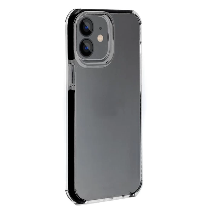 Capa Compatível Iphone 11 Preto Impactor Clear Megsafe Trasparente