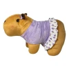 Capivara De Pelúcia Filó Com Roupa Roxa P Mury Baby