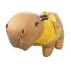 Capivara De Pelúcia Vestido Amarelo Filó Tam G Mury Baby