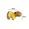 Capivara De Pelúcia Vestido Amarelo Filó Tam G Mury Baby