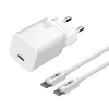 Carregador De Celular Tipo-C Para Tipo-C 30W Branco Imenso