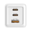 Carregador De Parede Elg Universal 3x Usb 65W Novo