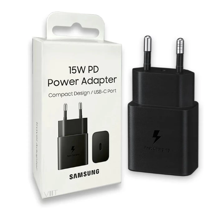 Carregador De Parede Samsung 15W EP-T1510N Preto