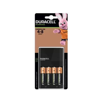 Carregador De Pilha AA/AAA X/4 Pilhas AA Duracell