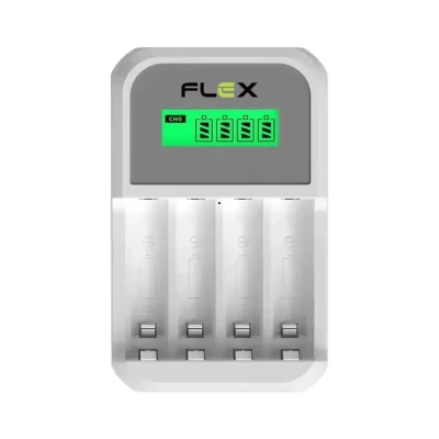 Carregador De Pilha Fast AA/AAA Com Display FX-C18 Flex