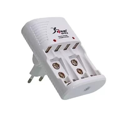 Carregador De Pilhas Aa / Aaa / 9V Kp-512 Knup Novo